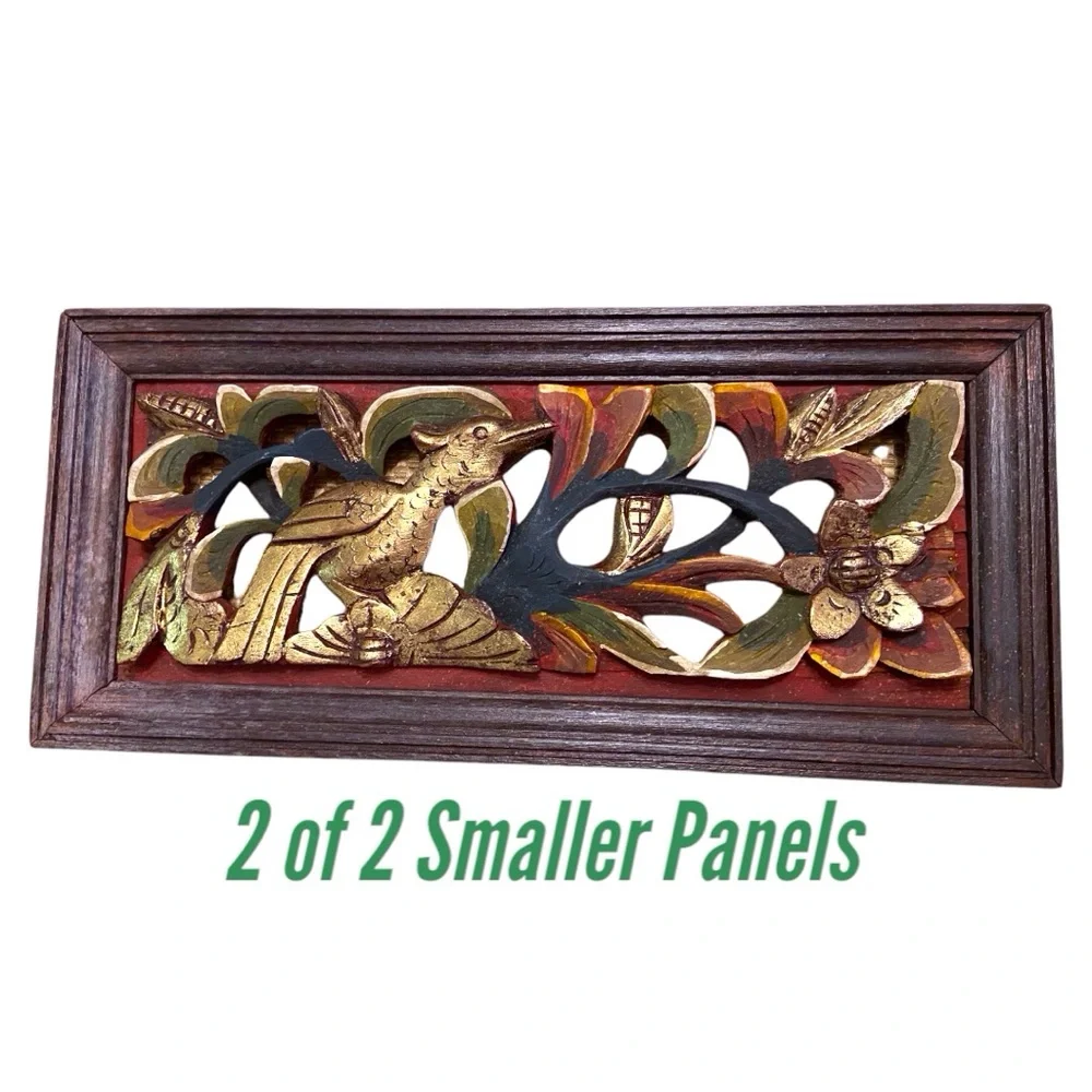 VTG Thailand - Hand-Crafted Wood Panels 1980’s
